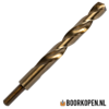 Cobaltboor 17,5 mm afgedraaid op 13 mm