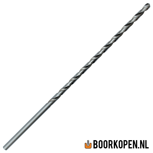 Metaalboor 3 mm HSS geslepen 150 mm lang