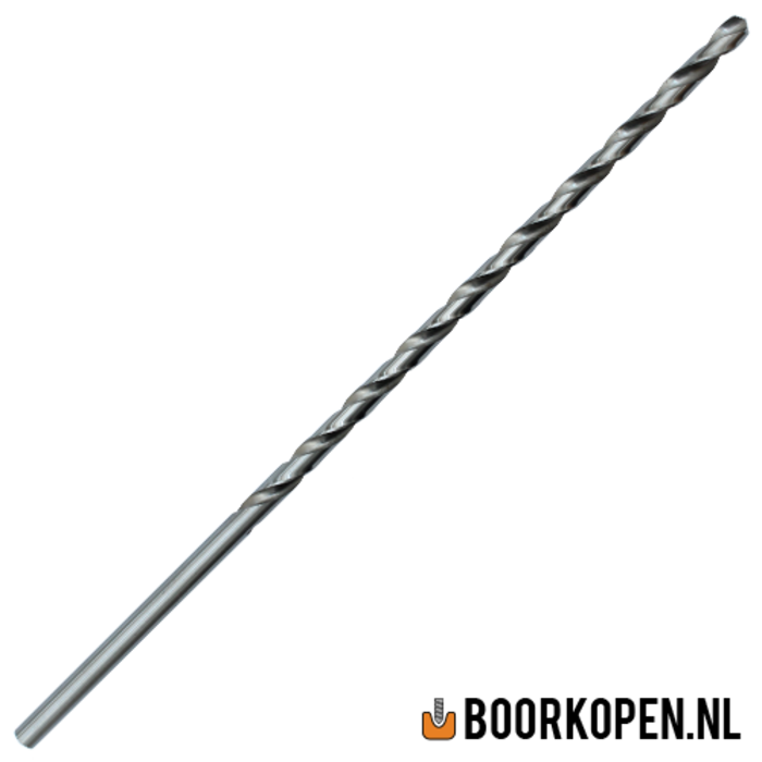Metaalboor 10 mm HSS geslepen 430 mm lang