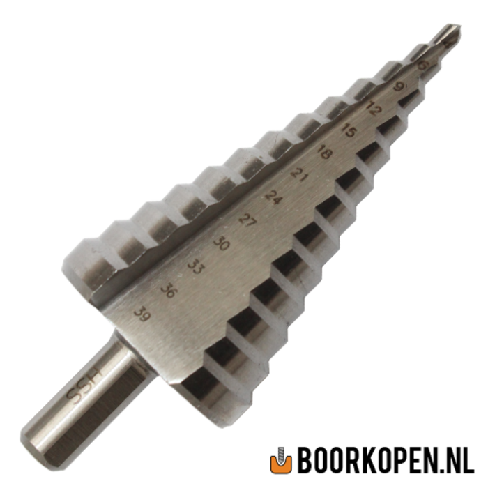 Stappenboor 4-39 mm