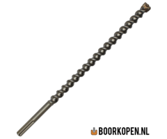 Hamerboor 25 mm SDS-max 4-snijder premium 520 mm lang