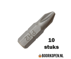 10 stuks phillips schroefbit PH2