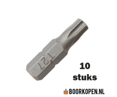 10 stuks torx schroefbit 27mm