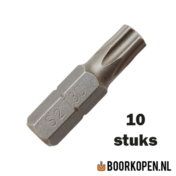10 stuks torx schroefbit 30mm