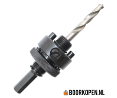 Snelwissel zeskant houder metaal gatzagen 32-210 mm (9,5mm schacht)