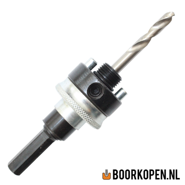 Snelwissel zeskant houder met veer metaal gatzagen 32-210 mm (11mm schacht)