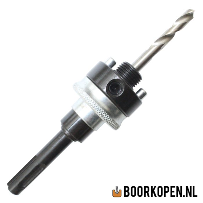 Snelwissel SDS plus houder met veer metaal gatzagen 32-210 mm