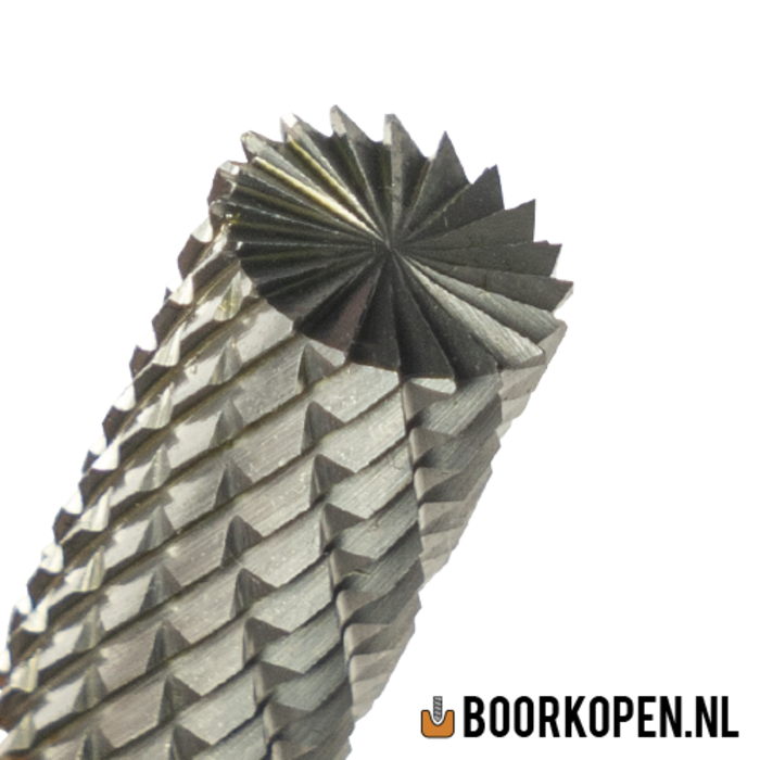 Stiftfrees type B - 12mm (cilinder met kopvertanding)