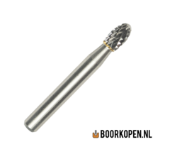 Stiftfrees type E - 6mm (ovaal/druppel)