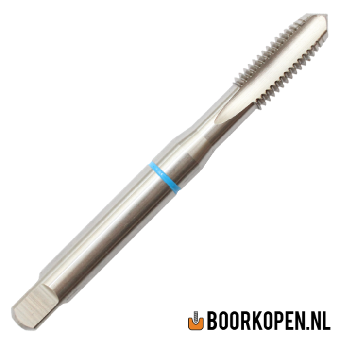 Machinetap M10 doorlopende gaten HSS  M35 5% cobalt metrisch