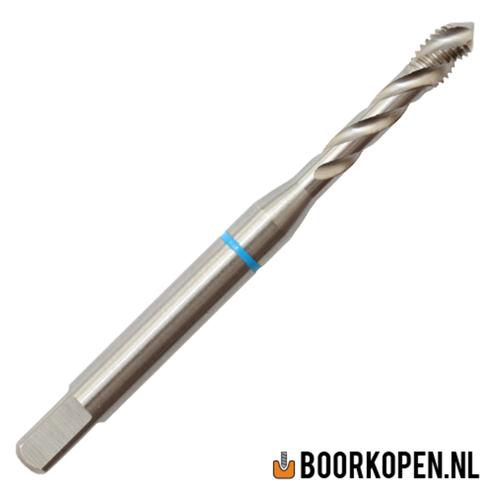 Machinetap M6 blinde gaten HSS  M35 5% cobalt metrisch