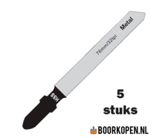 Decoupeerzaagjes voor metaal 50mm 32 TPI