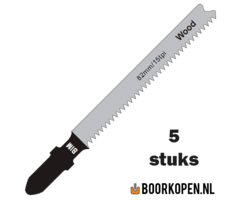 Zaagblad decoupeerzaag laminaat 56mm 15 TPI longlife