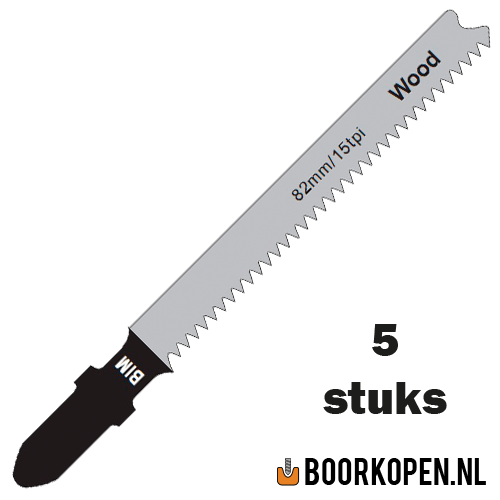 Zaagblad decoupeerzaag laminaat 56mm 15 TPI longlife