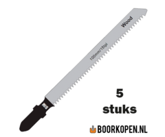 Zaagblad decoupeerzaag hardhout 75mm 15 TPI longlife