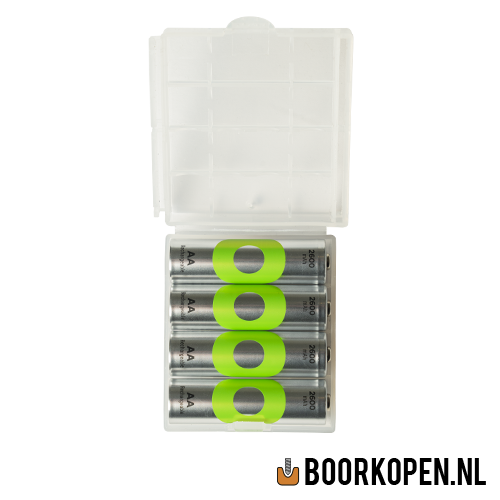 GP ReCyko oplaadbare AA batterijen 2600mAh 4 stuks