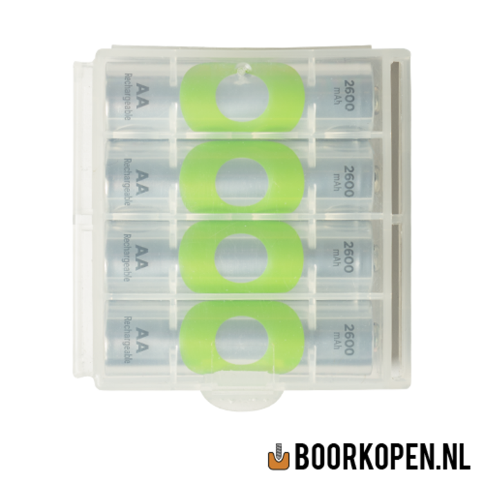 GP ReCyko oplaadbare AA batterijen 2600mAh 4 stuks