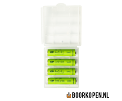 GP ReCyko oplaadbare AAA batterijen 950mAh 4 stuks