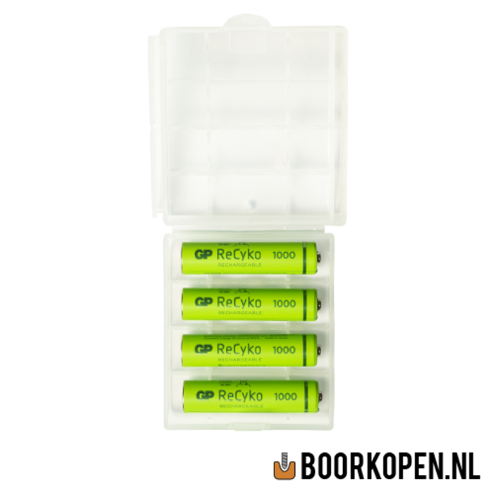 GP ReCyko oplaadbare AAA batterijen 950mAh 4 stuks