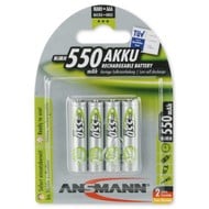 Ansmann oplaadbare AAA batterijen MaxE 550 mAh DECT