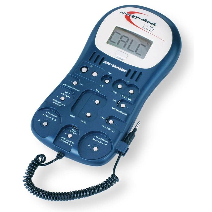 Ansmann digitale batterijtester