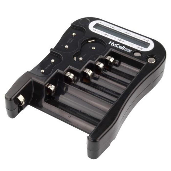 Hycell digitale batterijtester