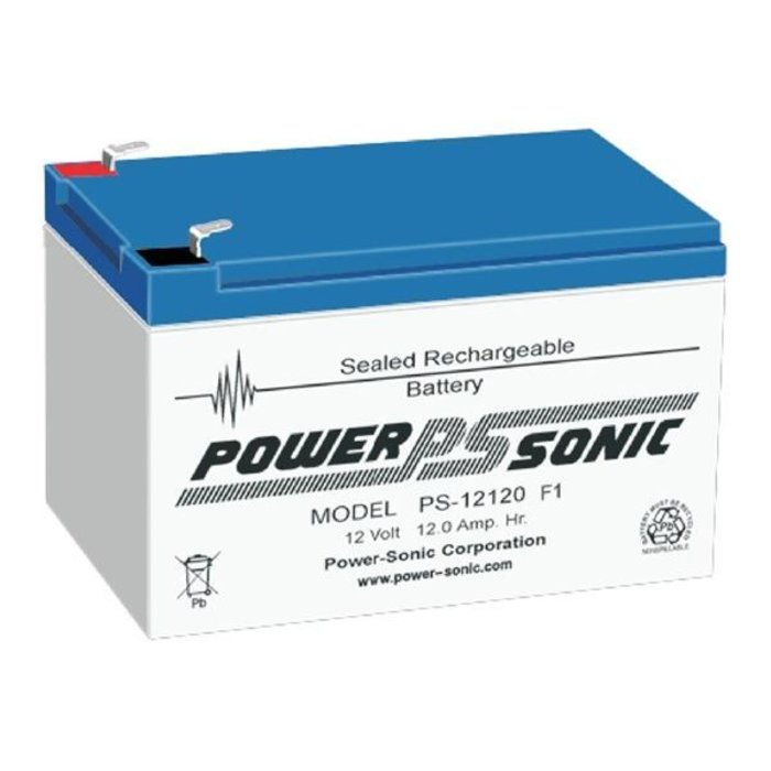 Powersonic loodaccu 12V 12 Ah PS-12120H F1