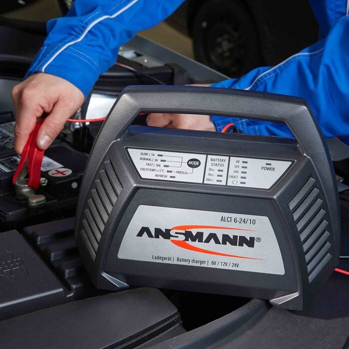 Ansmann loodaccu lader ALCT6-24/10