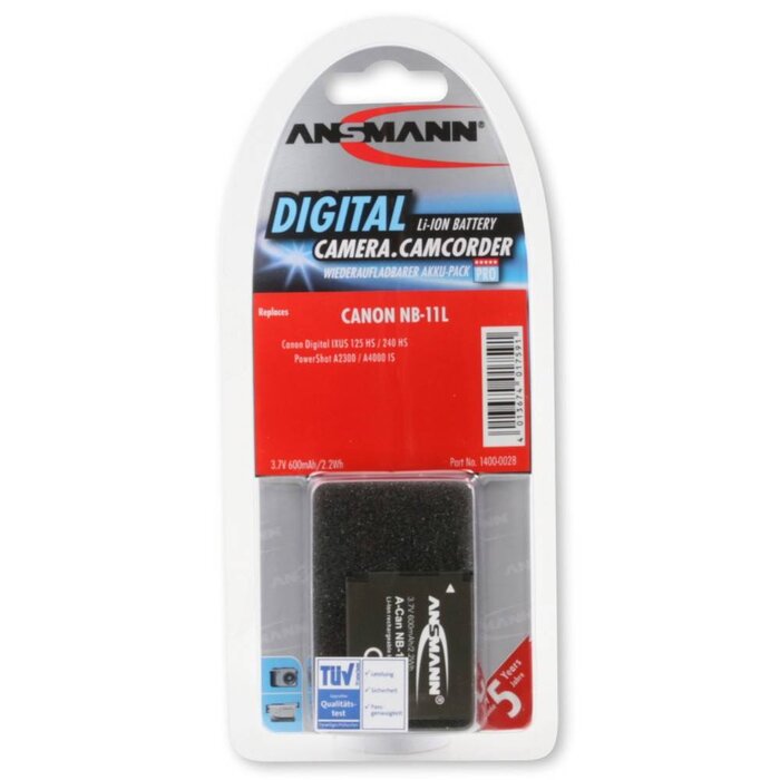 NB-11L Canon accu digitale camera