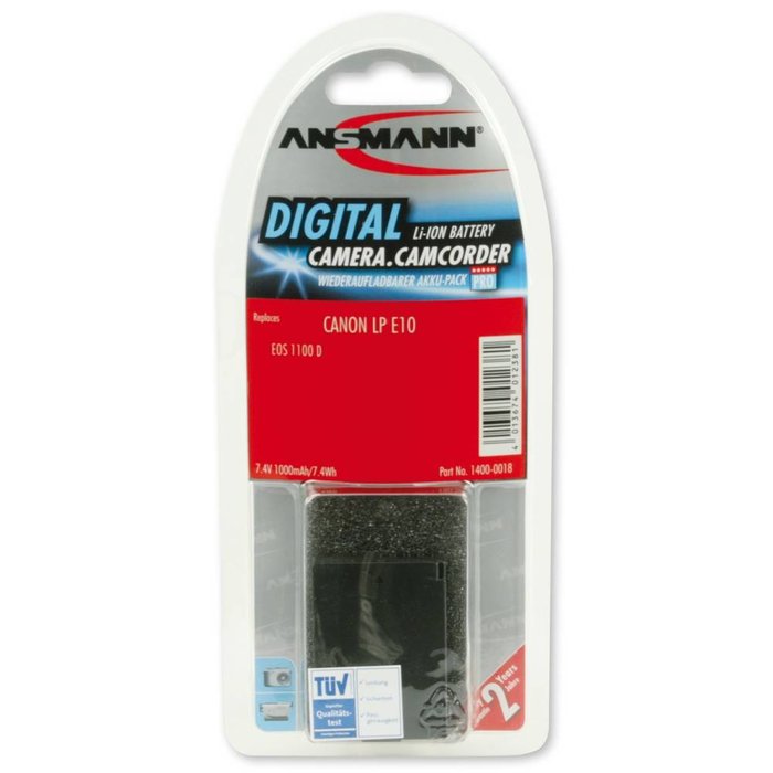 LP-E10 Canon accu digitale camera