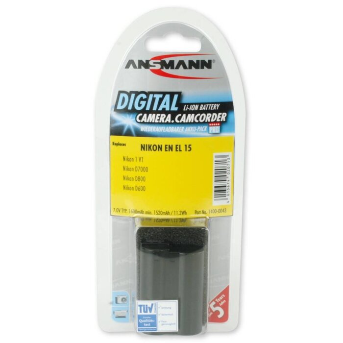 EN-EL15 Nikon accu digitale camera