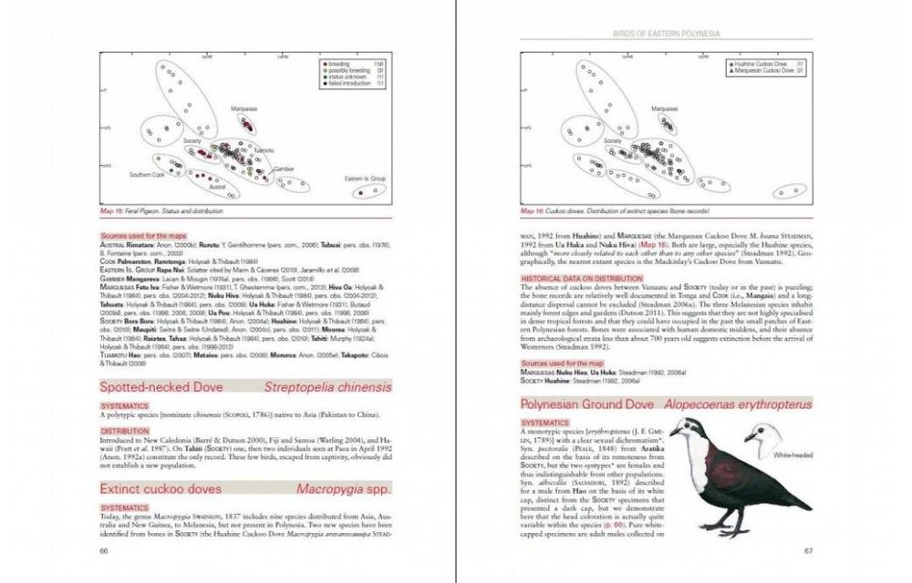 Birds of Eastern Polynesia - A Biogeographic Atlas