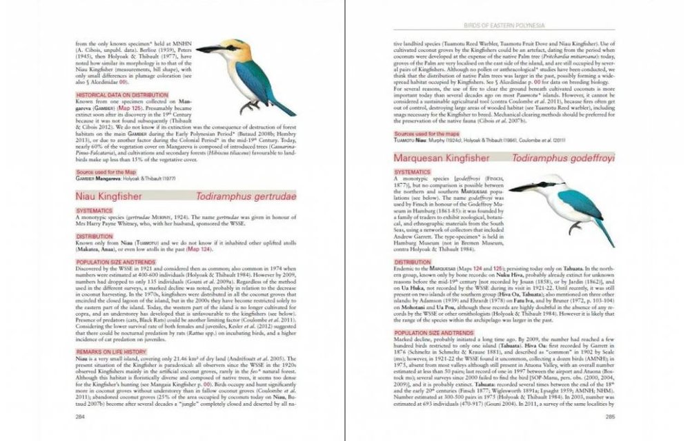Birds of Eastern Polynesia - A Biogeographic Atlas