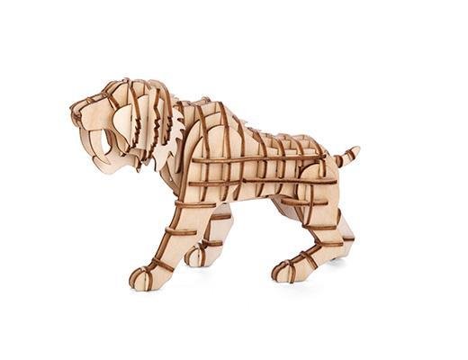 3D Holzpuzzle Tiger