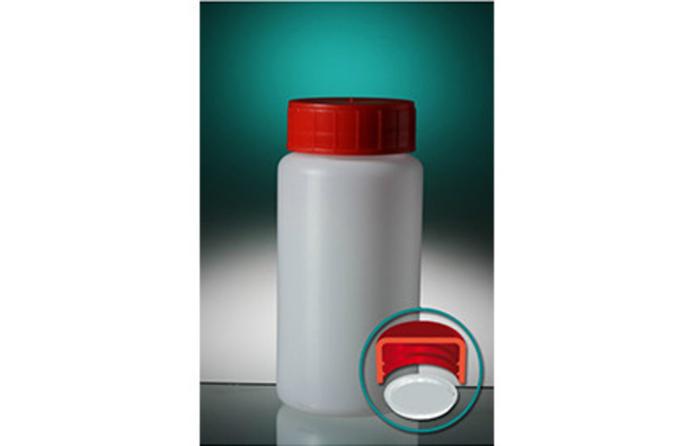 Pot PE round with cap and insert 150/250/500 ml
