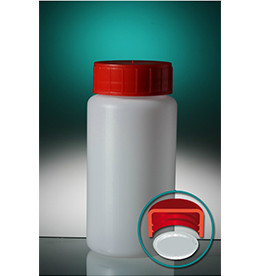Pot HDPE round with screw cap and insert plug 150 ml