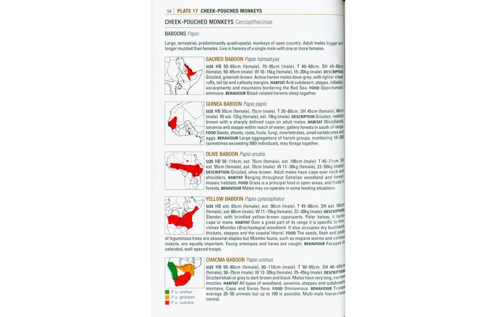 The Kingdon Field Guide to African Mammals