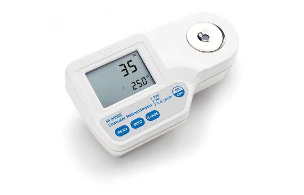 HI96822 Refractometer voor zoutgehalte van zeewater of brakwater