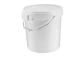 Bucket PP with lid 20 liters