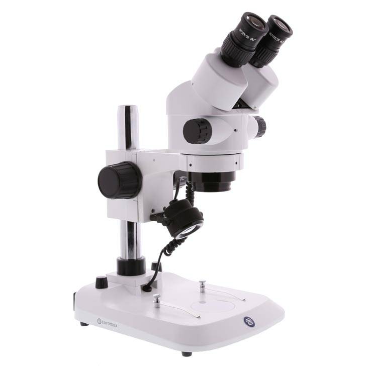 StereoBlue Binoculaire Stereomicroscoop 7x/45x, Kolomstatief