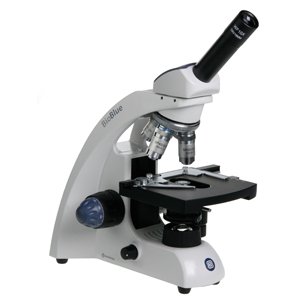 BioBlue Monoculaire Microscoop SMP 4x/10x/S40x/S60x