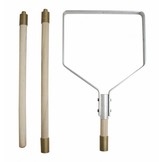 NHBS Complete Collapsible Hand Net - (0,25mm, 0,5mm, 1mm, 2mm or 5mm) mesh