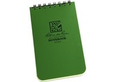Rite in the Rain Waterproof Top Spiral Notebook Green