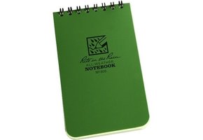 Rite in the Rain Wasserdichtes Top Spiral Notizbuch Grün