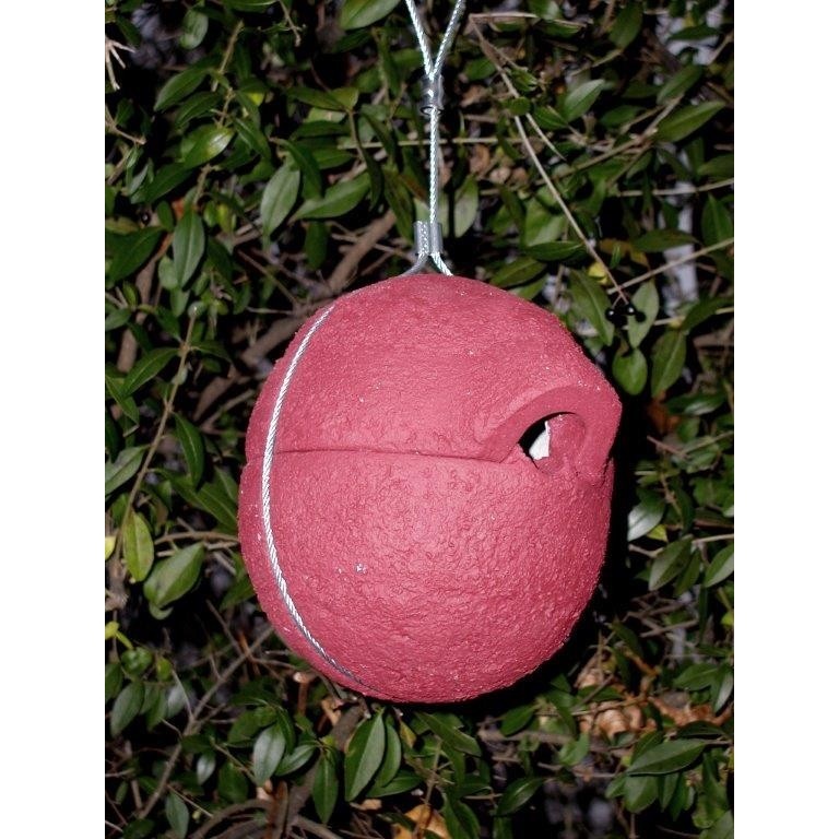 Spherical Wren House 1ZA Green/Red