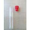 Reageerbuis plastic 13 x 75 mm + dop (100 stuks)