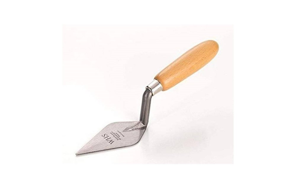 Archeology Trowel 4'' with wooden handle WHS