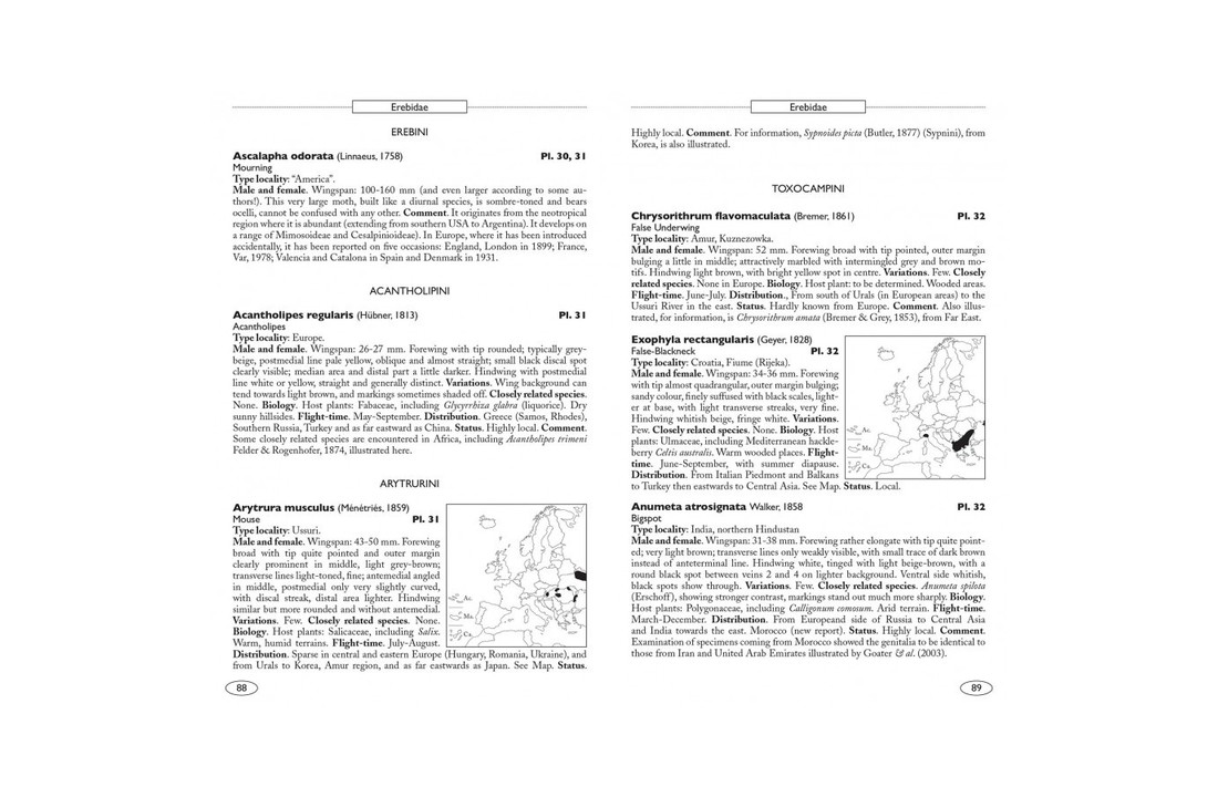 Moths of Europe, Volume 5: Noctuids 1