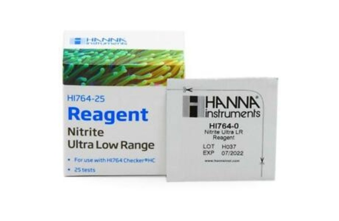 HI764-25: Nitrite Ultra Low Range Checker reagents, 25 pieces
