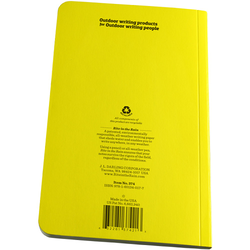 Rite in the Rain Wasserdichtes Notizbuch Flex-Cover Klein